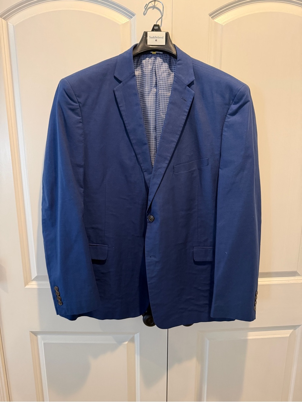 Saddlebred Royal Blue Single-Breasted Sport Coat